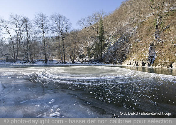 Ourthe en hiver